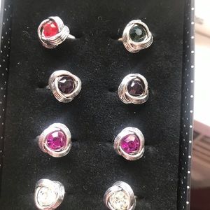 Little girl rings